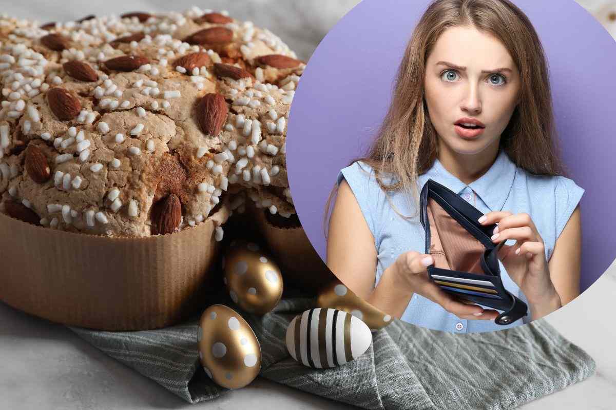 Colomba e uova di Pasqua